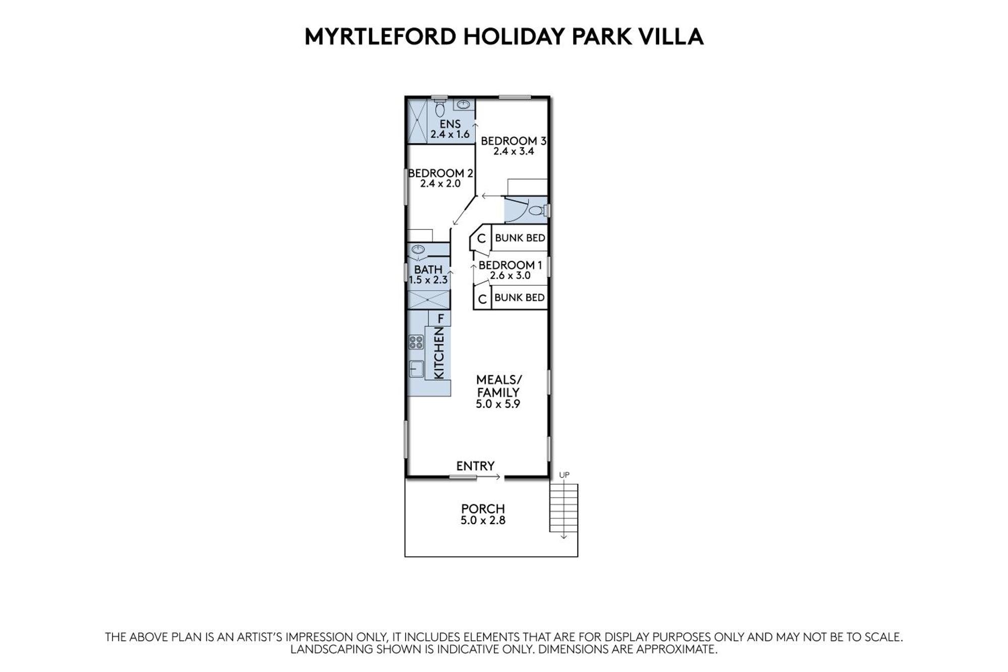Myrtleford Holiday Park المظهر الخارجي الصورة
